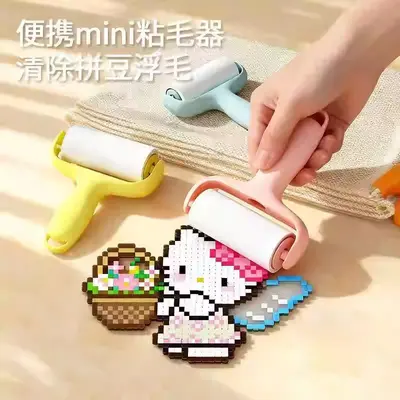 Mini adhesive lint roller, tear-off sheets - 2