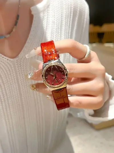 Swiss brand women's watch new waterproof luminous ultra-thin watch women's live streaming foreign trade hot model dropshipping - 7