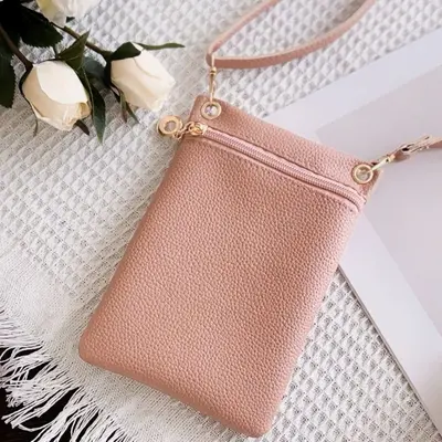 Sınır ötesi sıcak satış 2024 sonbahar ve kış yeni hakiki deri kadın çantası mini crossbody çanta basit küçük kare çanta yumuşak inek derisi cep telefonu çantası - 9