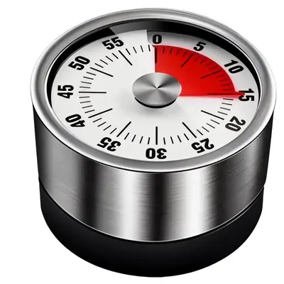Magnetischer Küchentimer mit Countdown und Wecker