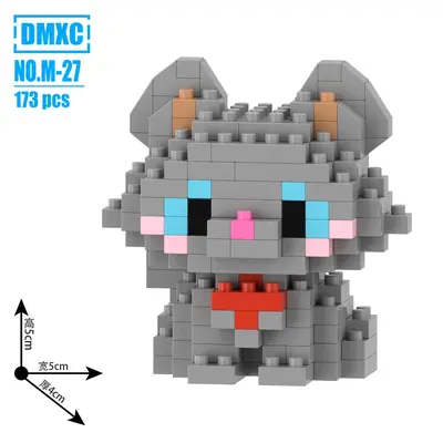 Micro Particle Building Block Blind Box Toy, Children's Educational Assembly Set - 11