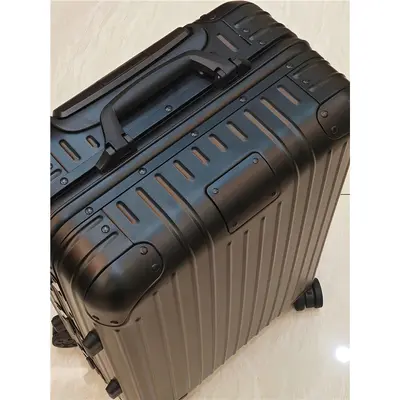 Almanya tam alüminyum-magnezyum alaşımlı bavul R ailesi tekerlemeli bavul Original21 inç kabin bagajı seyahat bavulu - 10