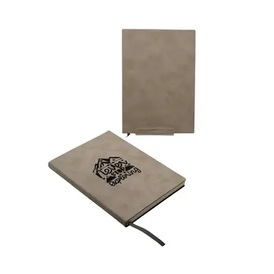 A5 boş PU deri kapaklı lazer gravür defter - 10