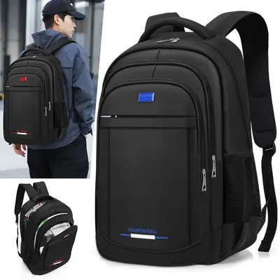 Men's Backpack Premium Comfortable Business Travel Backpack Large Capacity Travel Bag High School Student Backpack Computer Backpack - 2