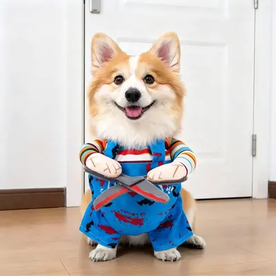 Funny Dagger Costume for Dogs, Halloween Dog Clothes - 9