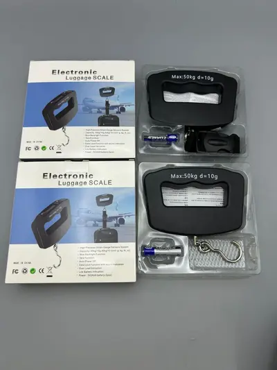 Sınır Ötesi Bestseller Taşınabilir Elektronik Kilo Tartısı Ev Tipi Bavul Tartısı Taşınabilir Askı Tartısı Ağız Şekilli Tartı - 7