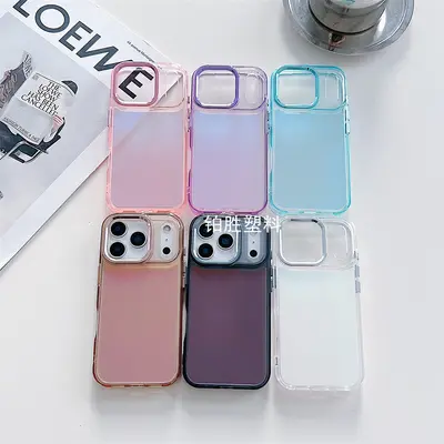 厂家直销适用OPPO A78高品质A58透明A57亮影变色龙防摔保护套Case - 4
