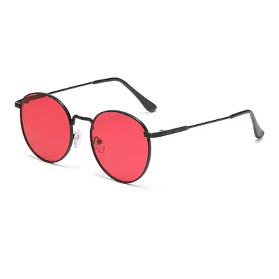 Retro Round Metal Frame Sunglasses, UV400 Protection, Unisex - 12