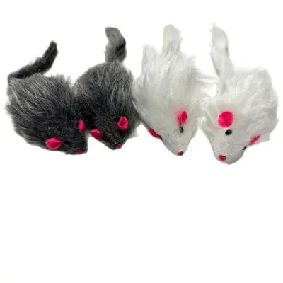 18cm Realistic Mouse Cat Toy - 5