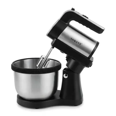 4L elektrische Knetmaschine 1000W mit Crememischer und Eierbeater