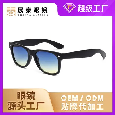 Herrensonnenbrille, Grundmodelle mit UV400-Schutz, Promotionsmodelle, Großbestellungen für Einzelhandelsketten, Sonnenbrillenfertigung