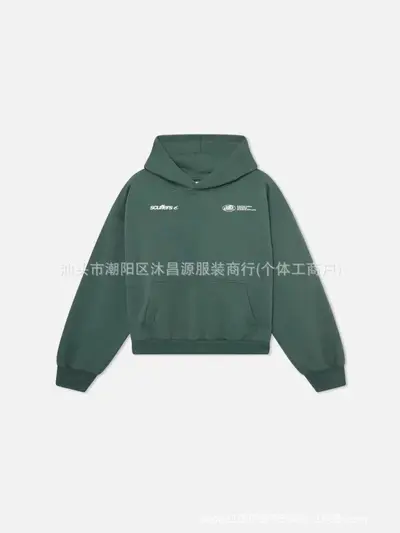 Unisex Autumn Winter Hooded Sweatshirt, Solid Color, Loose Fit
