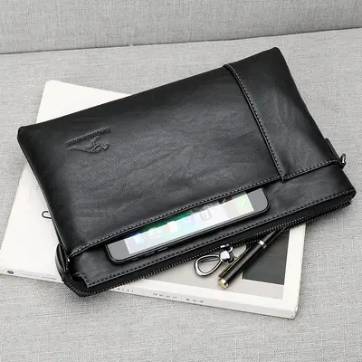 Men's Envelope Clutch Handbag, 2019 Style - 4