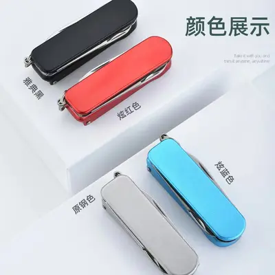 Stainless steel nail clipper, folding, with file