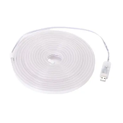 5V USB Neonlichtkette, wasserdicht für den Außenbereich, RGB Farbwechsel Lichtkette, Stimmungslicht für Wohnzimmer und Schlafzimmer