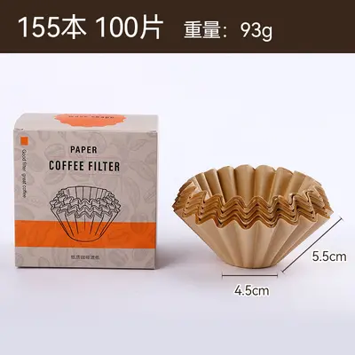 Cake-Style Coffee Filter Paper, for Drip and Pour-Over Coffee Makers, Folding - 7