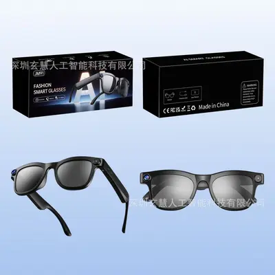 G60 Smart AI Audio Glasses, Electrochromic Touch-Dimming Lenses, Dual Mic, Translation - 9