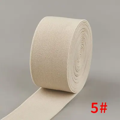 4 cm Yüksek Elastikiyetli Lastik Bant, Pantolon ve Etek Beli İçin - 13