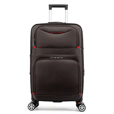 Großer Koffer Herren strapazierfähige Räder Tasche Oxford-Stoff universelle Räder Zahlenschloss Koffer Damen Leder Gepäcktasche 28 Zoll - 9