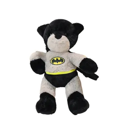 Superman Batman Transforming Teddy Bear Plush Toy Figure