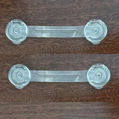 Transparent long lock child safety products mother and baby products home multifunctional safety lock refrigerator lock bear long