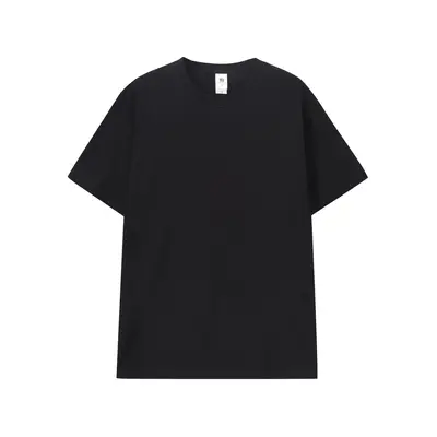 Herren Basic-T-Shirt, 100% Baumwolle, Kurzarm, Rundhals, lockere Passform