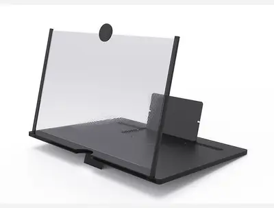 Mobile phone screen magnifier 3D high-definition display desktop pull-out mobile phone stand 10 inch 12 inch cross-border wholesale - 8