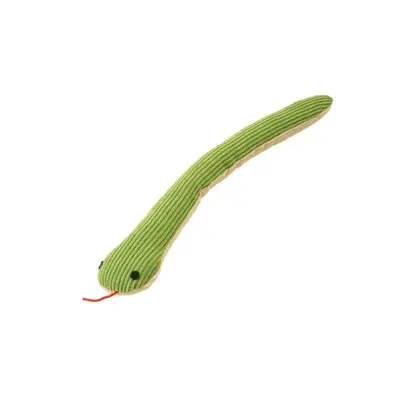Head-Shaking Snake Dog Chew Toy with Squeaker, Boredom-Relieving Pet Toy - 5