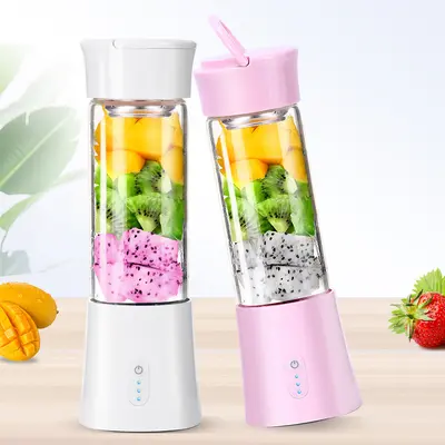 Taşınabilir mini meyve sıkacağı, USB şarjlı, elektrikli - 2