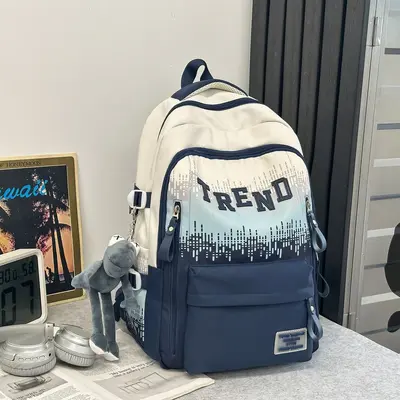 Gradient Large-Capacity Middle and High School Backpack - 8