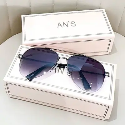 Aviator Sunglasses for Large Faces, UV-Protection Cycling Glasses - 9