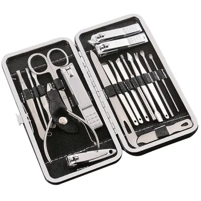 Nail Care Kit 19-Piece Manicure Pedicure Set