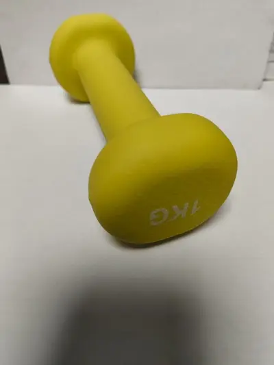 Plastic-Coated Solid Cast Iron Dumbbell, Pure Iron, Home Fitness for Women and Teens - 11