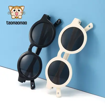 Fabrika Yeni Model Erkek Sınır Ötesi Bebek Silikon Çocuk Moda Polarize Güneş Gözlüğü Bebek Güneş Gözlüğü Yüksek Kaliteli Gözlük Kız