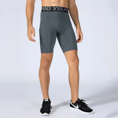 Men's Fitness Shorts with Pockets, Quick-Dry, Stretch, Model 1084 - 13