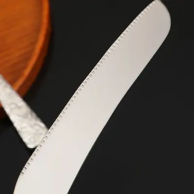 Vintage Bıçak ve Spatula Seti Çinko Alaşımı Batı Mutfağı
