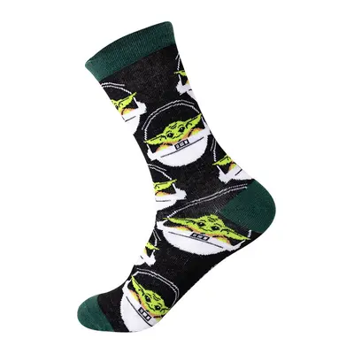 Kinder-Baumwollsocken, Cartoon-Muster, mittellang, Halloween - 8