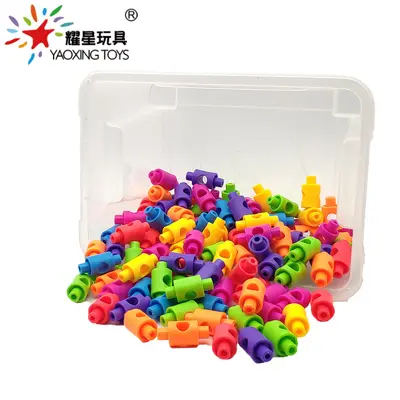 儿童益智积木趣味拼装玩具幼儿园早教桌面玩具按斤地摊玩具批发