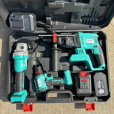 Dayi brushless impact drill 4-piece set with lithium battery - 8