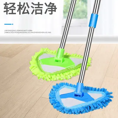Triangle Mini Mop, Chenille Wall and Ceiling Cleaning Mop - 3