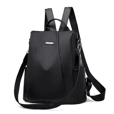 Women's Backpack, Nylon Oxford Fabric, Water-Repellent, Large Capacity for Travel - 7