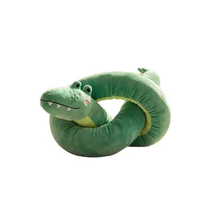 Squeaky Crocodile Dog Toy for Large Dogs, Chew Toy - 6