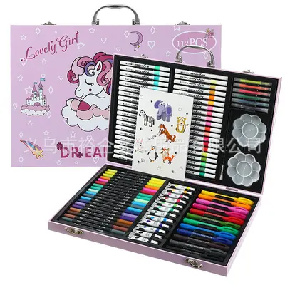 Acryl-Stift-Set Pinsel Malstift Aquarell Kunstbedarf - 11