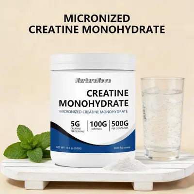 出口肌酸单水合物粉末CREATINE MONOHYDRATE POWDER 500g可O EM - 4