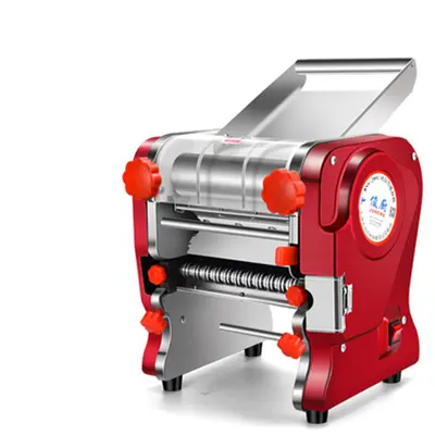 Yeni Model Demontajsız Bıçak Elektrikli Paslanmaz Çelik Ev Ticari Çok Fonksiyonlu Erişte Makinesi Dumpling Cilt Yoğurma Makinesi Hamur Açma Makinesi