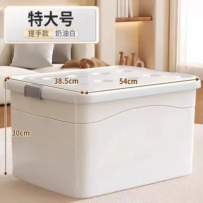 Extra large plastic storage box with wheels - 11
