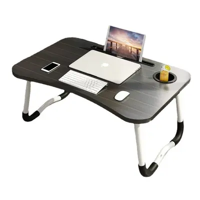 Klappbarer Laptoptisch fürs Bett, kleiner Faulenzer-Tisch für Schlafzimmer und Wohnheim