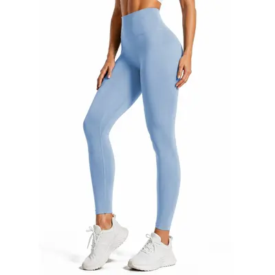 Kadın Şeftali Kalça Yoga Pantolonu, Hızlı Kuruyan Dar Kesim Spor Tayt - 6