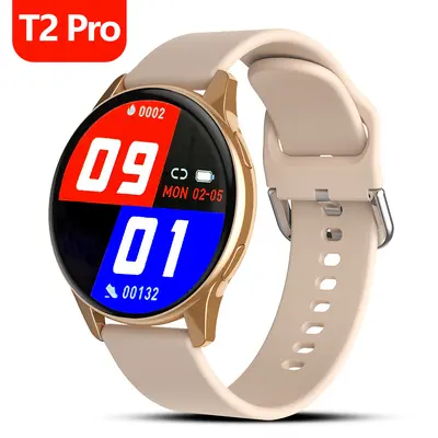 T2pro Smart Watch Huaqiangbei New Round Screen Waterproof Bluetooth Call Multifunctional Cross-border Sports Watch