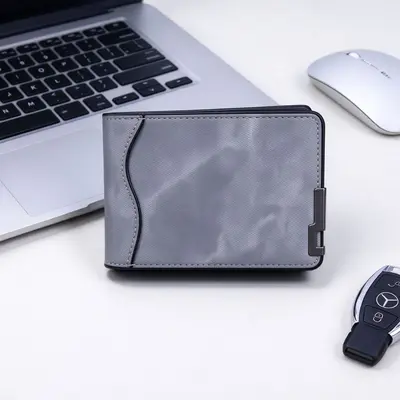 Men's Wallet, Multi-Color, Short Model, Multi-Card Slots, Business Casual - 4